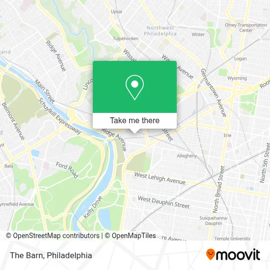The Barn map