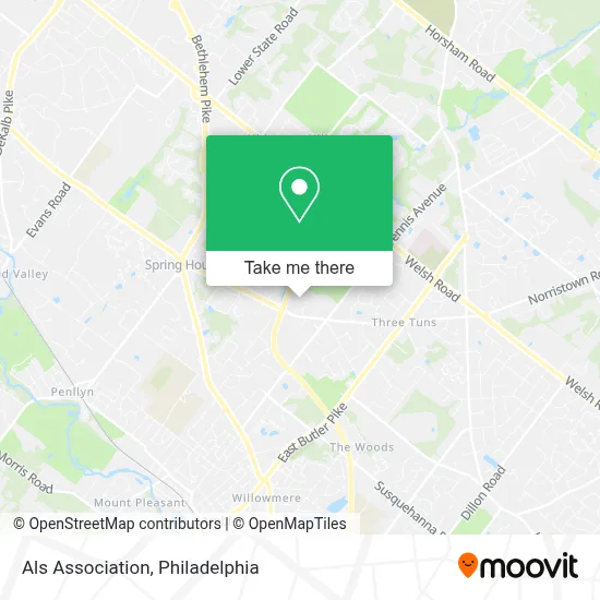Als Association map