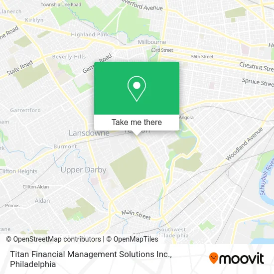 Titan Financial Management Solutions Inc. map