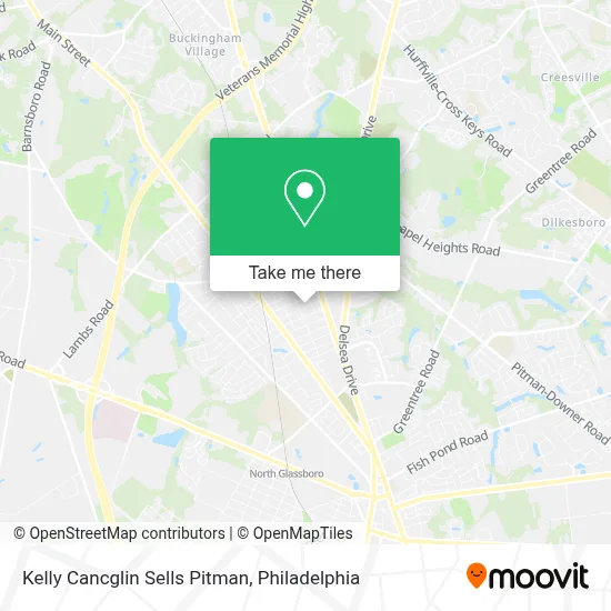Kelly Cancglin Sells Pitman map