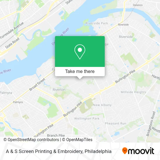 A & S Screen Printing & Embroidery map