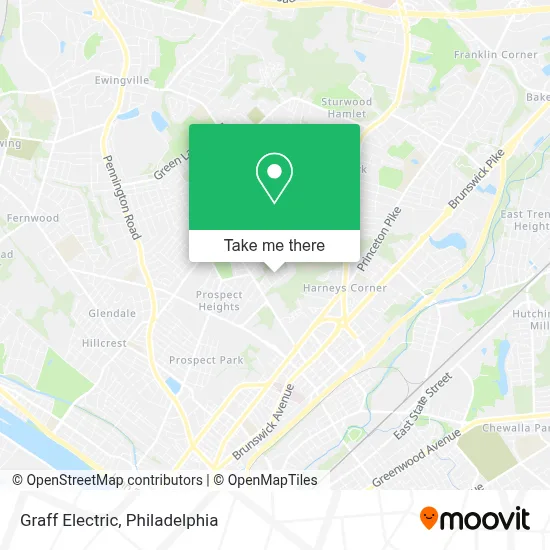 Graff Electric map