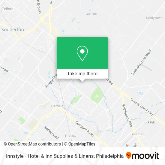 Innstyle - Hotel & Inn Supplies & Linens map