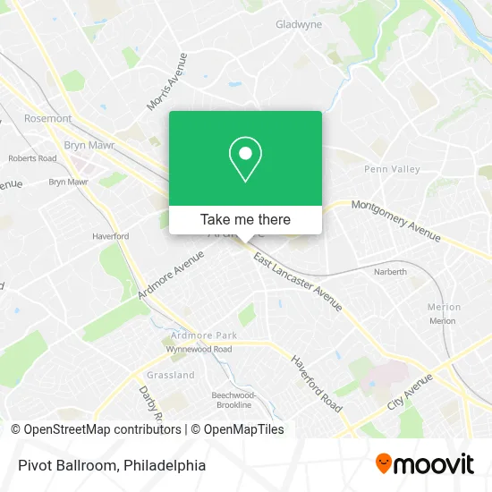 Pivot Ballroom map