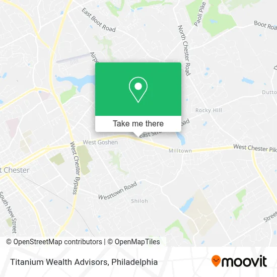 Titanium Wealth Advisors map