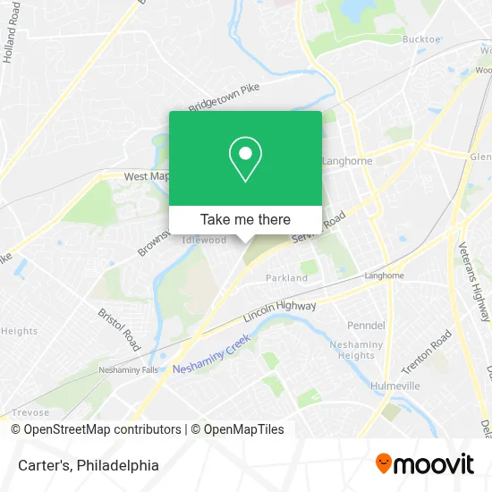 Carter's map