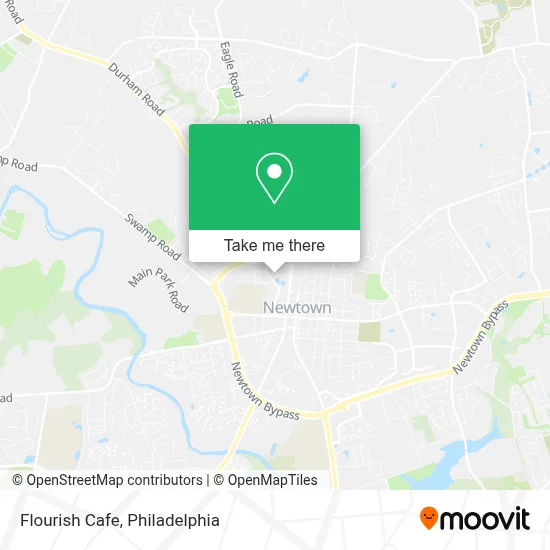 Flourish Cafe map