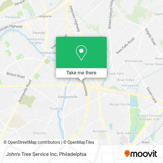 John's Tree Service Inc map
