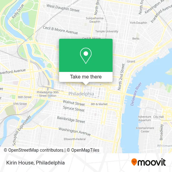 Kirin House map