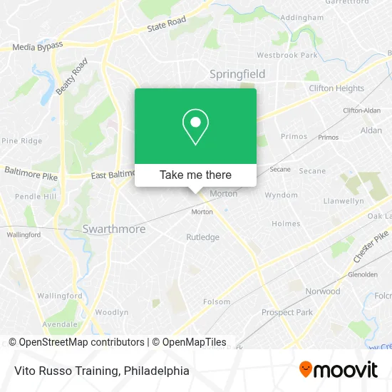 Vito Russo Training map