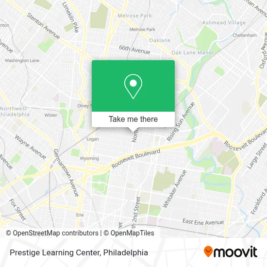 Prestige Learning Center map