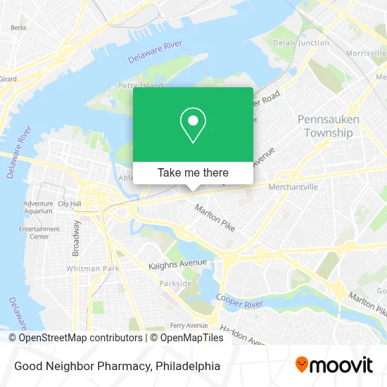 Good Neighbor Pharmacy map
