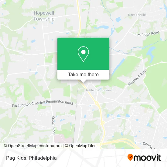 Pag Kids map