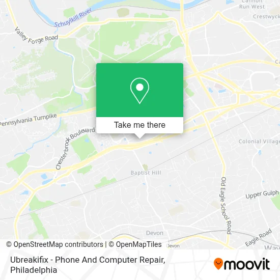 Ubreakifix - Phone And Computer Repair map