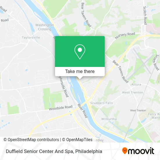 Duffield Senior Center And Spa map