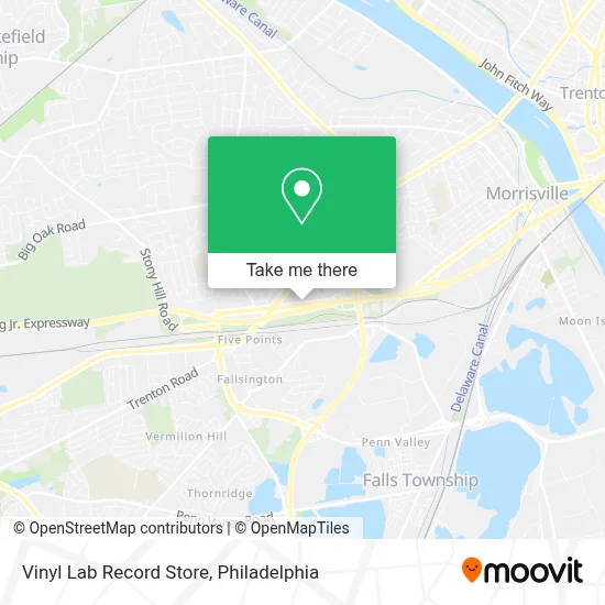 Vinyl Lab Record Store map