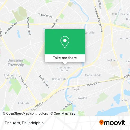 Pnc Atm map