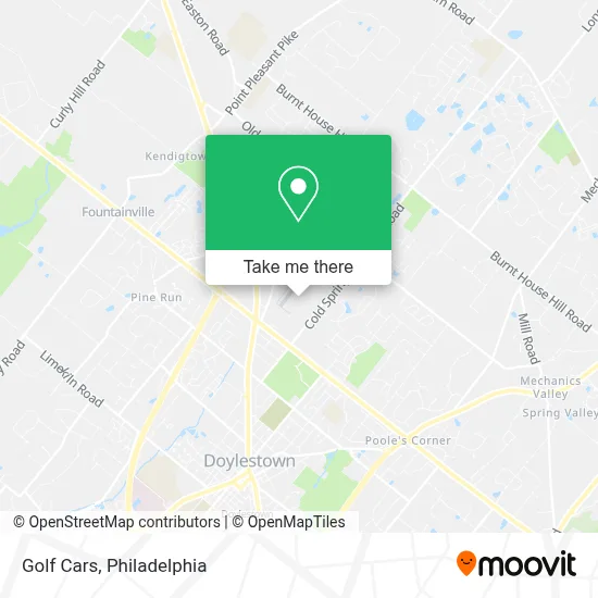 Golf Cars map