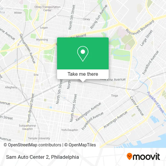 Sam Auto Center 2 map