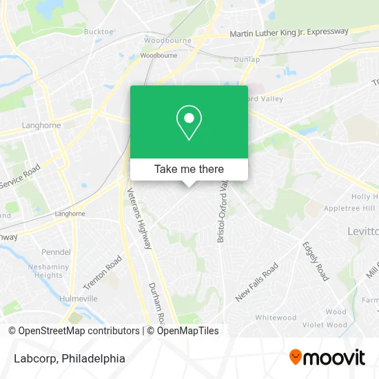 Labcorp map