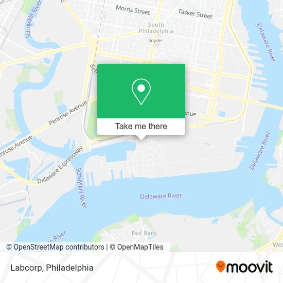 Labcorp map