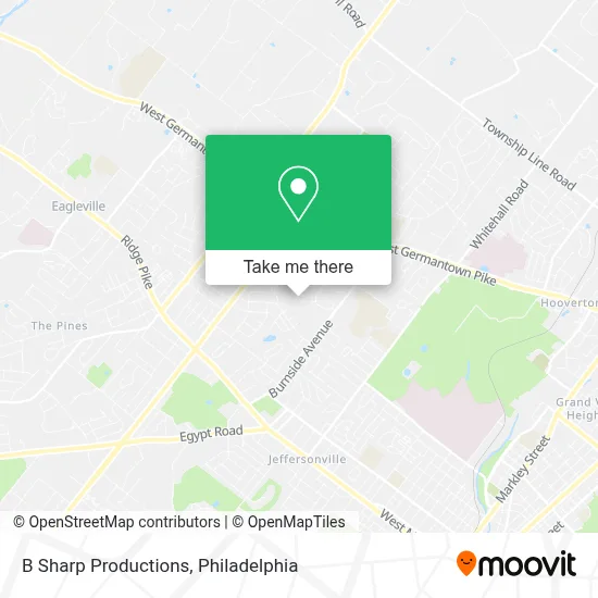 B Sharp Productions map