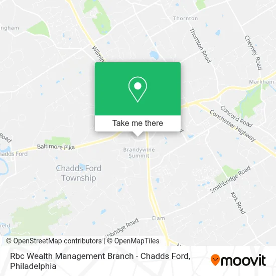 Rbc Wealth Management Branch - Chadds Ford map