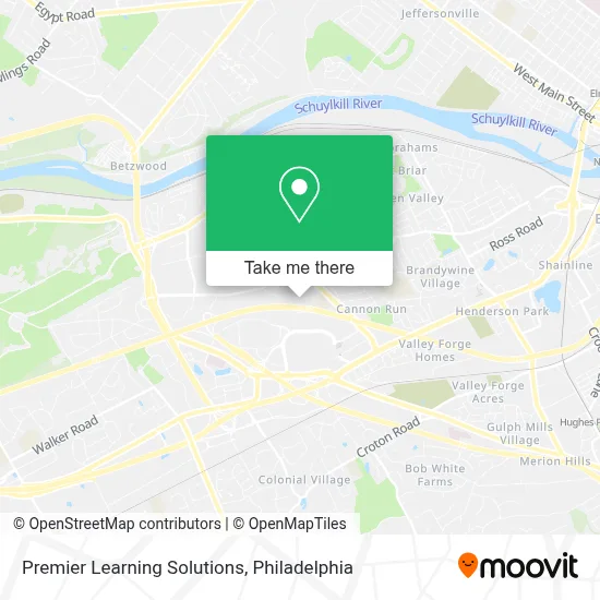 Premier Learning Solutions map