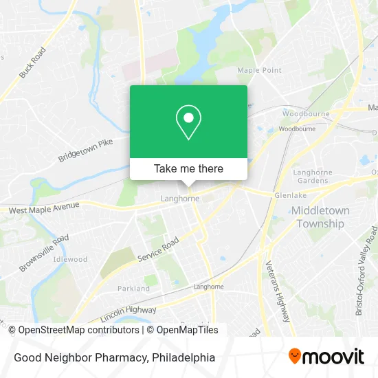Good Neighbor Pharmacy map