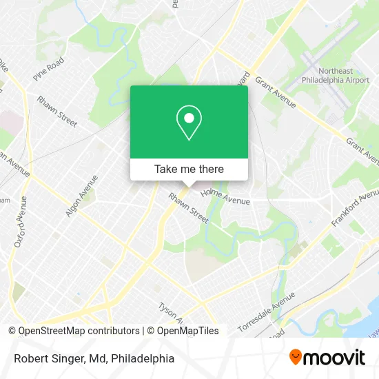 Robert Singer, Md map