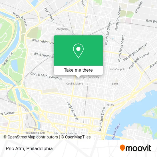 Pnc Atm map