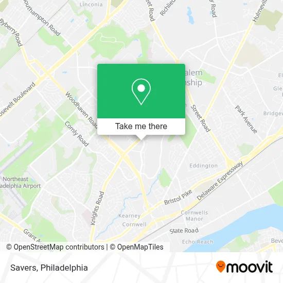 Savers map