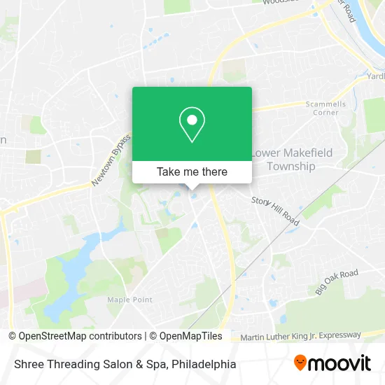 Shree Threading Salon & Spa map