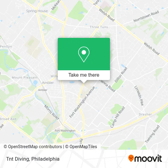 Tnt Diving map