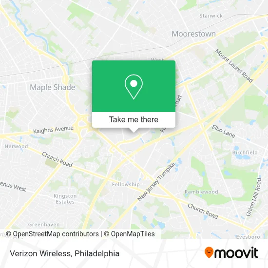 Verizon Wireless map