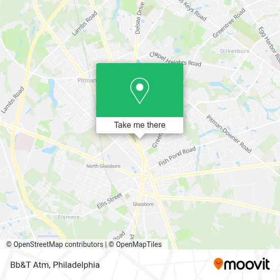 Bb&T Atm map