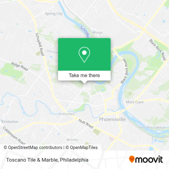 Toscano Tile & Marble map