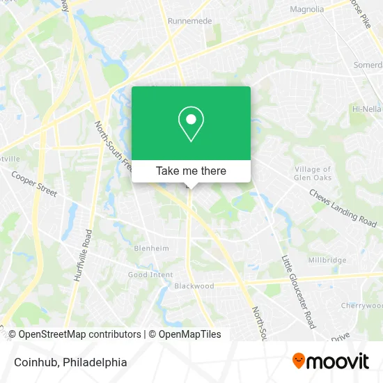 Coinhub map