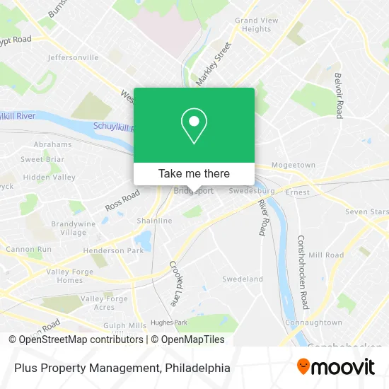 Plus Property Management map