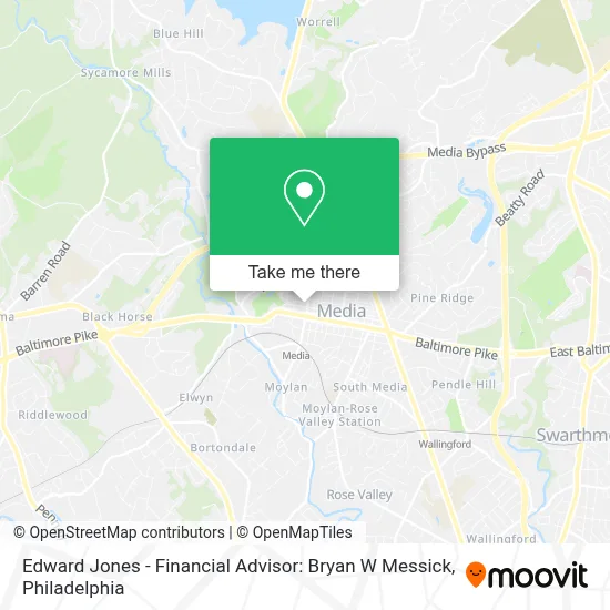 Edward Jones - Financial Advisor: Bryan W Messick map