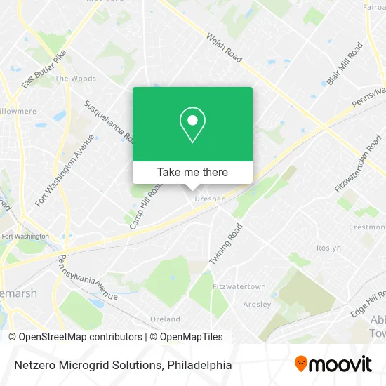Netzero Microgrid Solutions map
