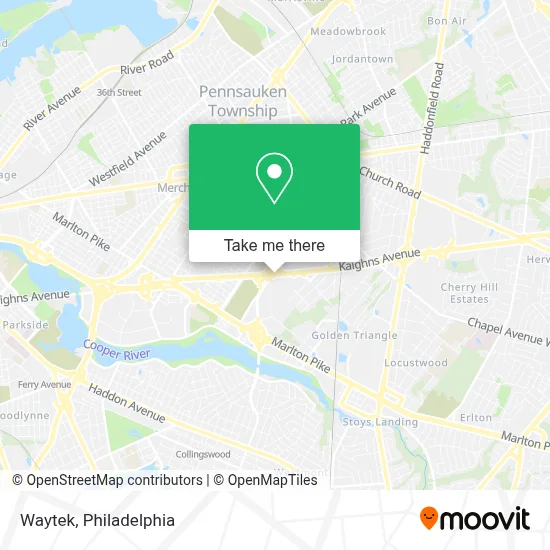Waytek map