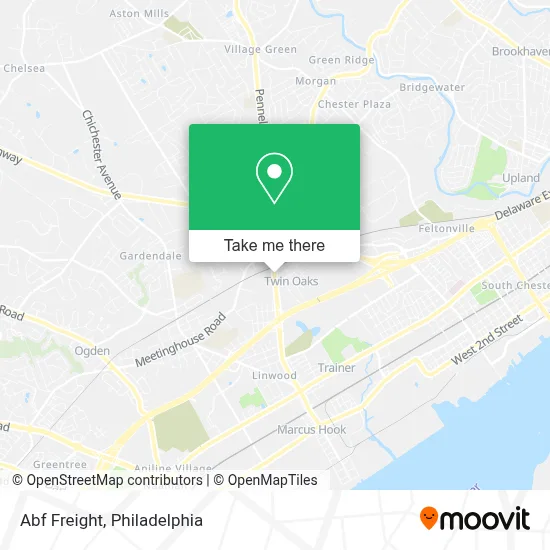Abf Freight map
