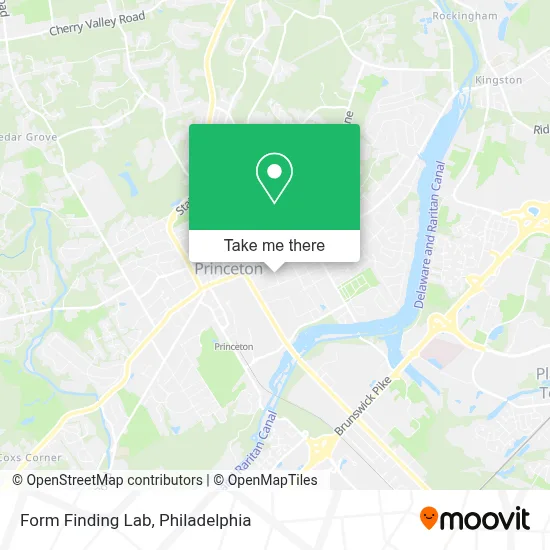 Form Finding Lab map