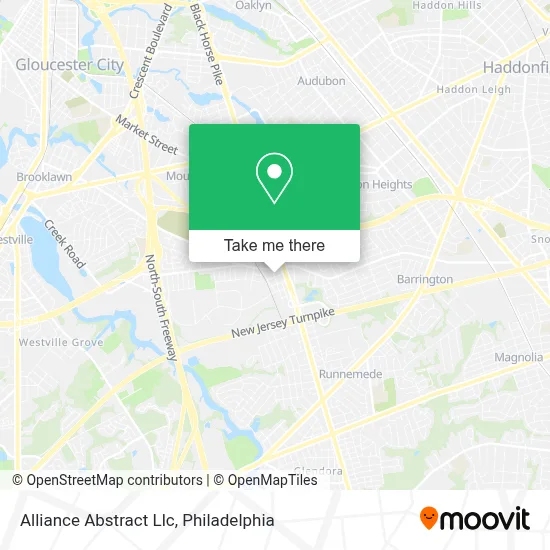 Alliance Abstract Llc map