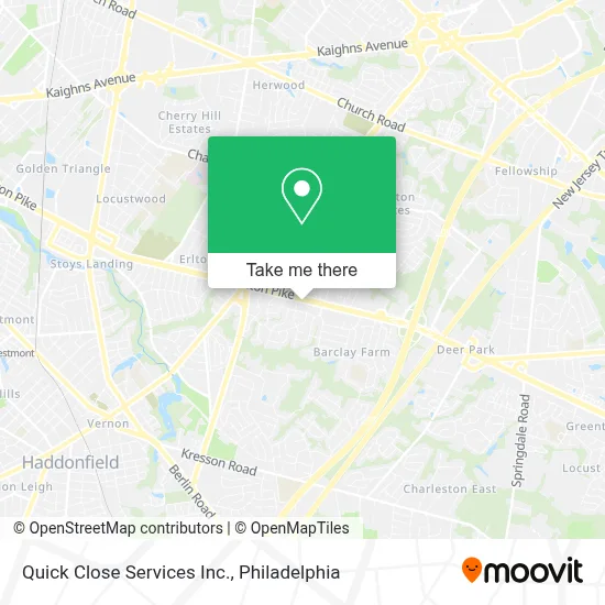 Quick Close Services Inc. map