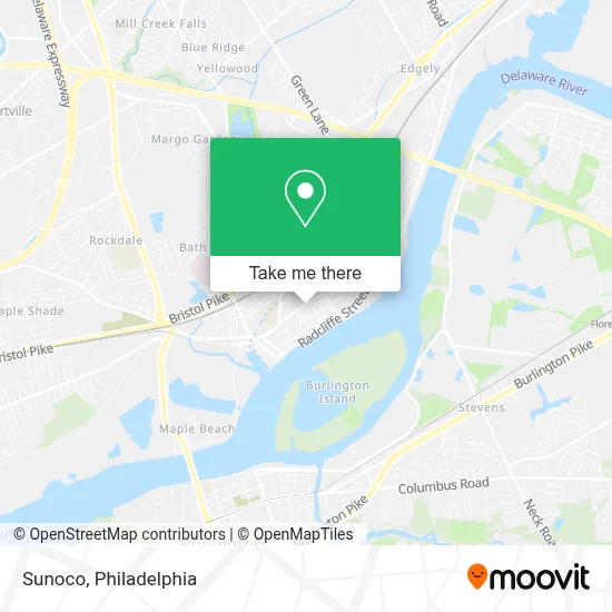 Sunoco map