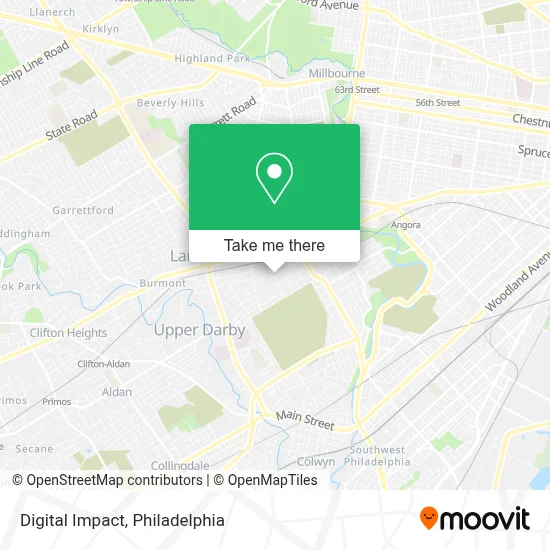 Digital Impact map
