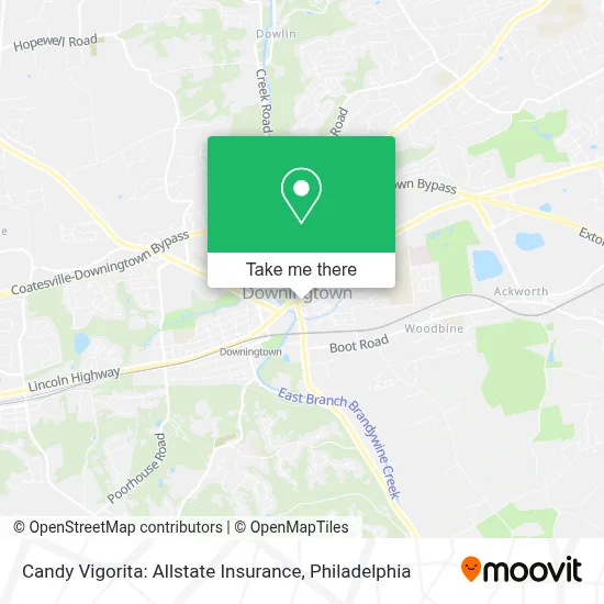 Candy Vigorita: Allstate Insurance map