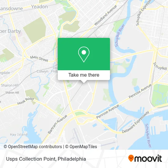 Usps Collection Point map